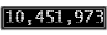 The GaugeControl contains 1 gauge with values: (10,451,572).