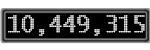 The GaugeControl contains 1 gauge with values: (10,449,370).