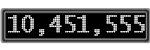 The GaugeControl contains 1 gauge with values: (10,451,580).